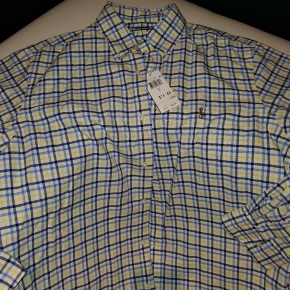 Polo by Ralph Lauren Classic Fit Oxford Shirt, LG